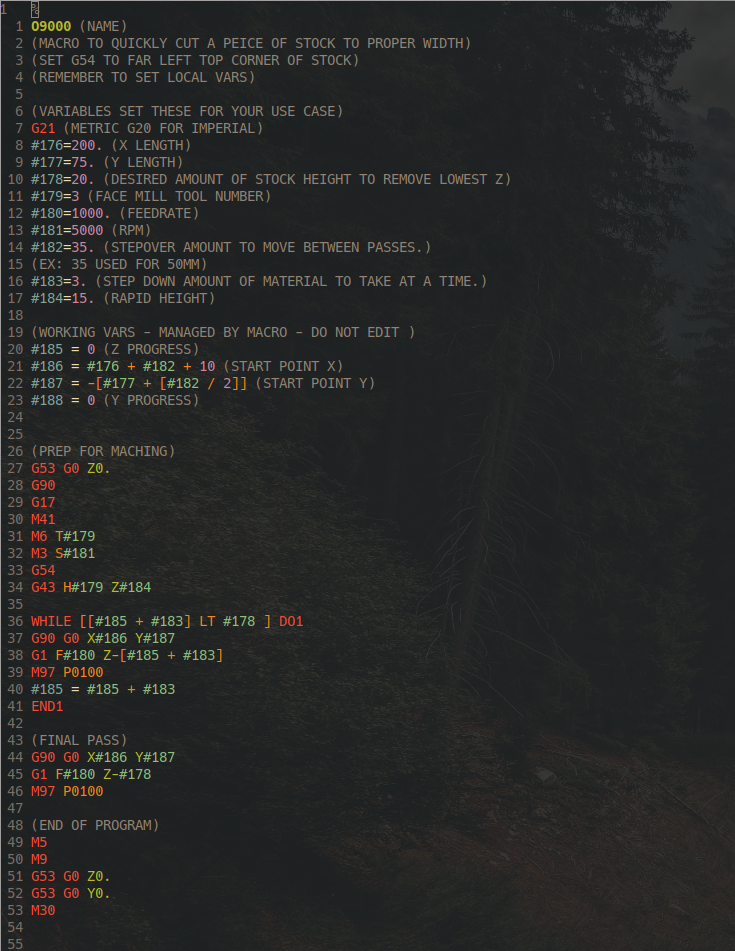 Vim Screenshot